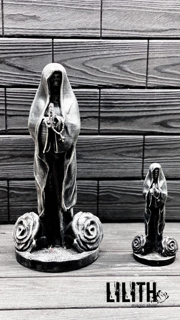Silicone Mold “Santa Muerte” (Holy Death) of Big 11.8 Inches Santa Muerte Figurine