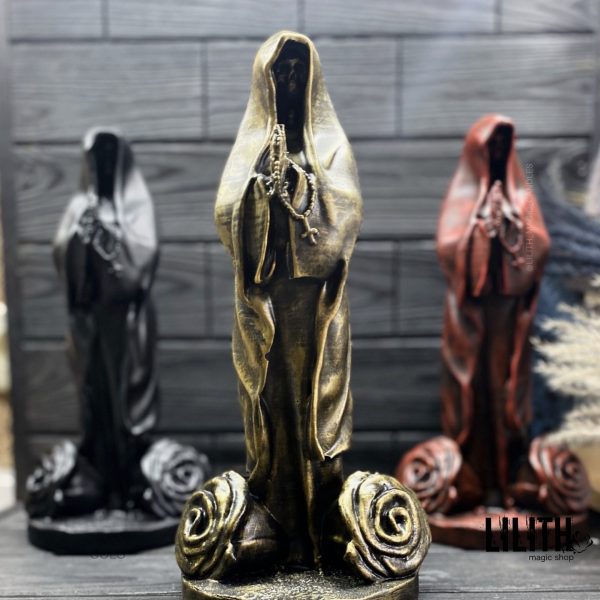 Silicone Mold “Santa Muerte” (Holy Death) of Big 11.8 Inches Santa Muerte Figurine